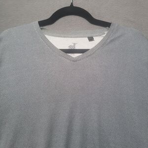 Raffi Cotton V-Neck Short-Sleeve‎ T-Shirt Men's XXL Italian Design